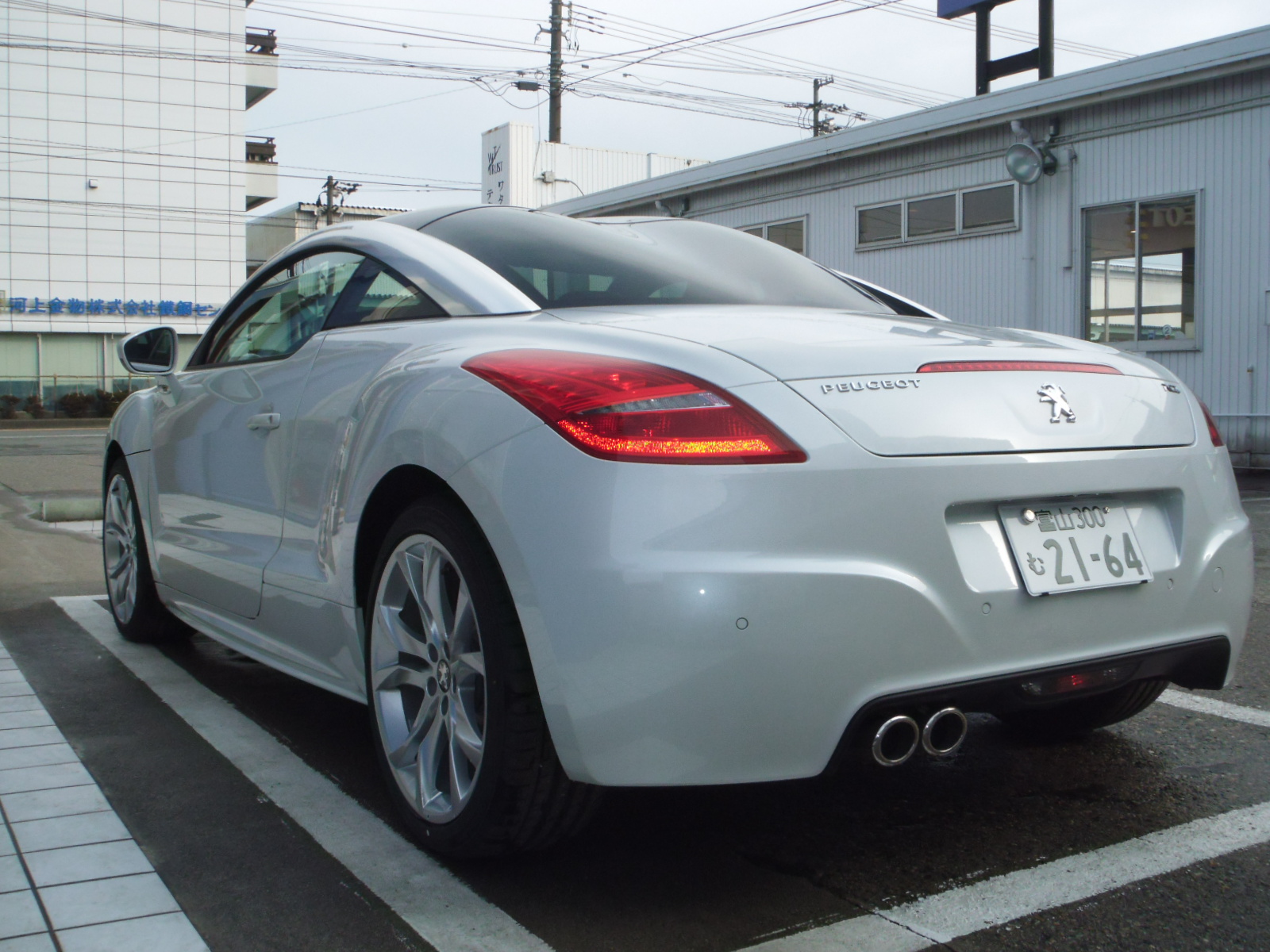 新試乗車RCZのご案内