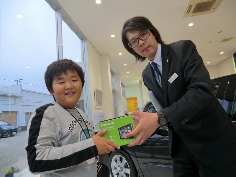 愛車写真ｺﾝﾃｽﾄ　ｸﾞﾗﾝﾌﾟﾘ授与