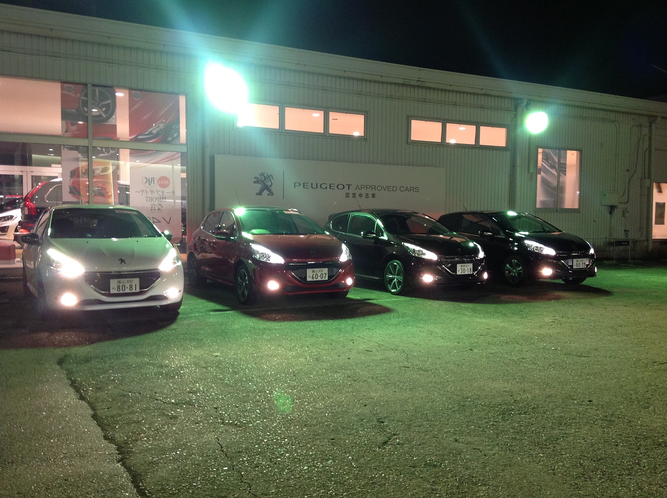 PEUGEOT Night&Light Fair レポート♪