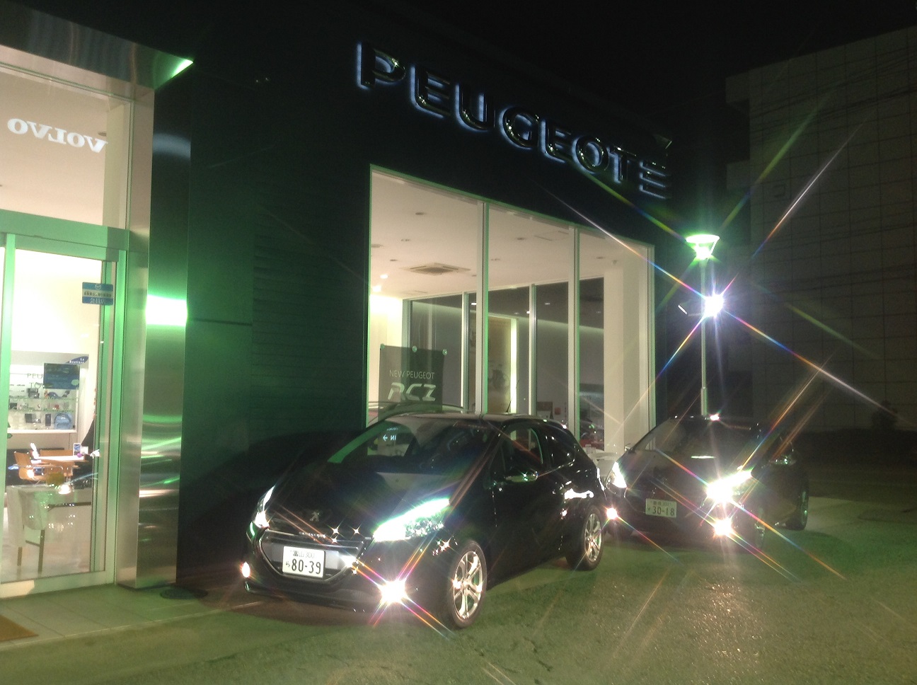 PEUGEOT Night&Light Fair レポート♪