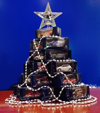 クリスマスツリー飾りました☆