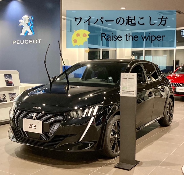 ワイパーの起こし方