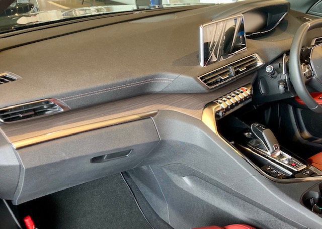 5008 Red Nappa interior design