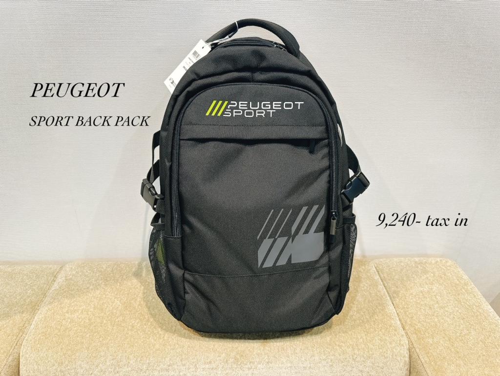 PEUGEOT SPORT BACK PACK