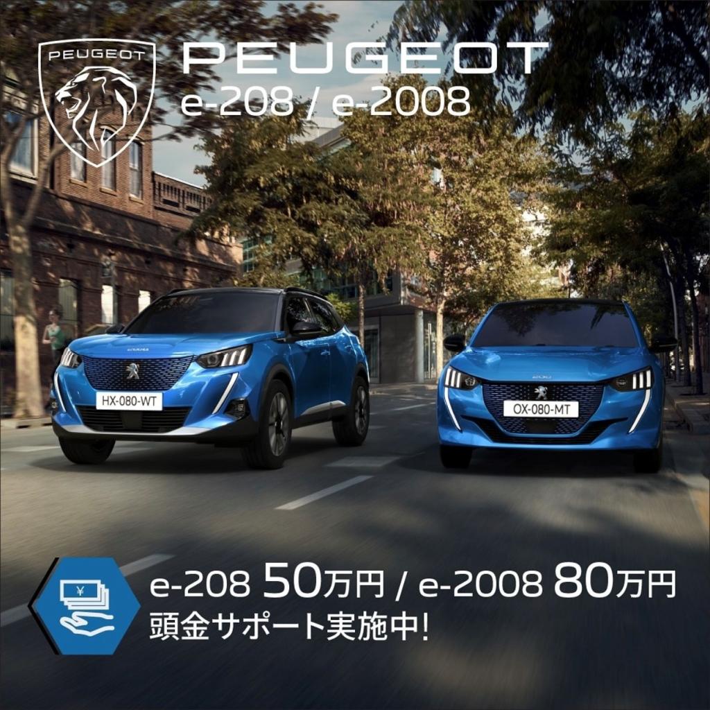 EV/PHEV 頭金サポート実施中⚡